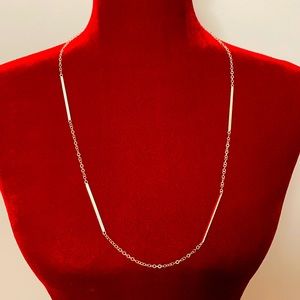 Giani Bernini Sterling Silver Necklace 28” NWT